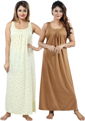 Nighty King Women Nighty(Multicolor)