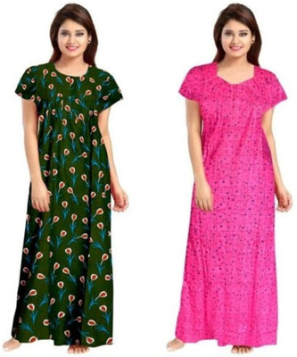 MAHALAXMI INTERNATIONAL GROUP Women Nighty Set(Multicolor)