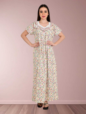 UTTRAKHAND CLOTHHOUSE Women Nighty(Multicolor)