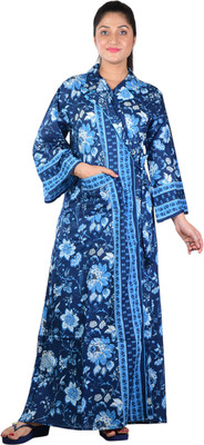 Bellamy Women Nighty(Blue)