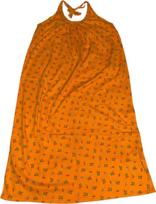 MiliSarkar Women Nighty(Orange)