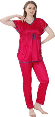 RnP Women Nighty Set(Multicolor)