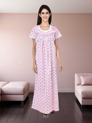 LDHSATI Women Nighty Set(Multicolor)