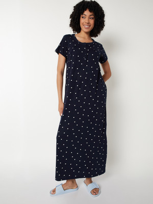 MAX Women Nighty(Blue)