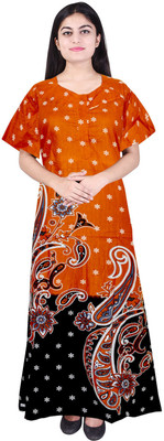 RAGHAVNITYA Women Nighty(Multicolor)