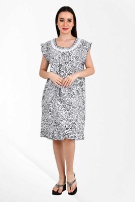 MONAL Women Nighty(Multicolor)