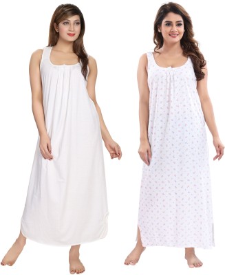 INNER BEATS Women Nighty Set(Multicolor)