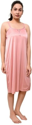 ANKONA Women Nighty(Pink)