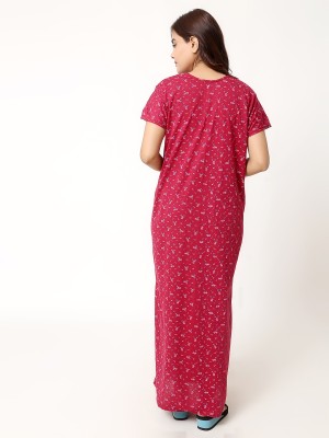 REN STAR Women Nighty(Pink)