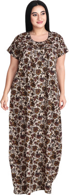 OSF Women Nighty(Brown)