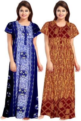 Dhanlaxmi Straight Gown(Multicolor)