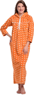 CIERGE Women Nighty(Orange)
