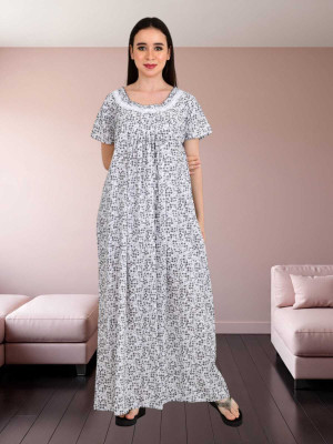 LDHSATI Women Nighty Set(Multicolor)