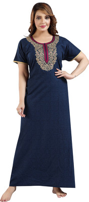 RS Women Nighty(Dark Blue)