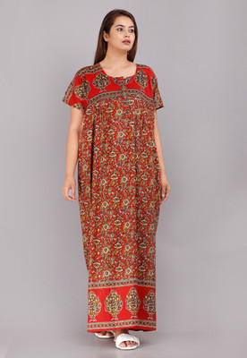 TANISHKA ENTERPRISES Women Nighty(Multicolor)