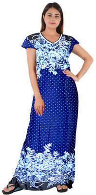 impression Women Nighty(Dark Blue)