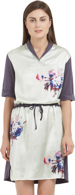 SOIE Women Nighty(Purple)