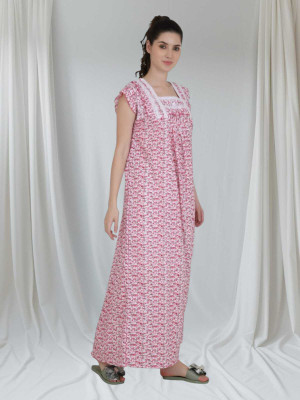 UTTRAKHAND CLOTHHOUSE Women Nighty(Multicolor)