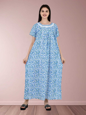 LDHSATI Women Nighty Set(Multicolor)
