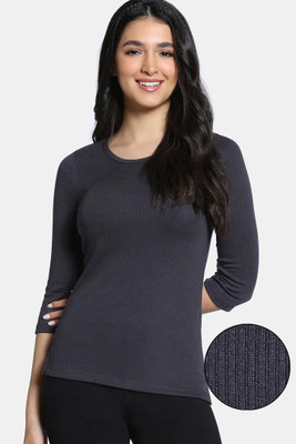 ZIVAME Women Solid Grey Night Suit Set