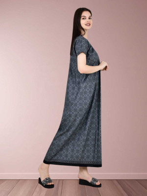 UTTRAKHAND CLOTHHOUSE Women Nighty(Grey)