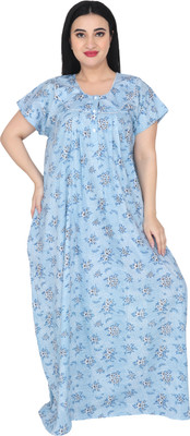 OSF Women Nighty(Blue)