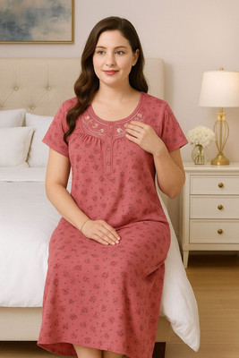 UKM Women Nighty(Pink)