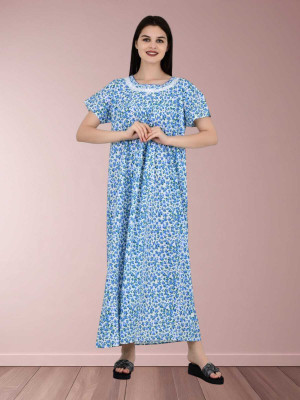 LDHSATI Women Nighty Set(Multicolor)