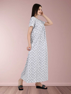 LDHSATI Women Nighty Set(Multicolor)