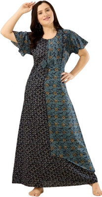 visaka Women Nighty(Maroon)