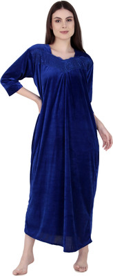Bombshell Women Nighty(Blue)