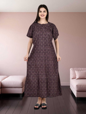 LDHSATI Women Nighty Set(Multicolor)