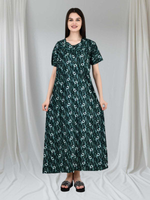 LDHSATI Women Nighty Set(Multicolor)