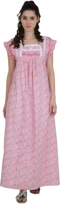 mdp Women Nighty(Pink)