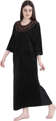 Bombshell Women Nighty(Black)