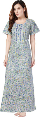 Dream, Women ultimate Desire Women Nighty(Blue)