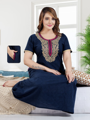 RS Women Nighty(Blue)