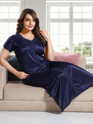 For You For Me Women Nighty(Blue)