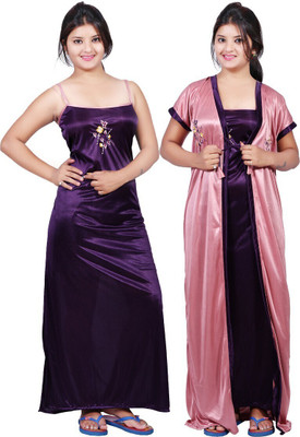 BAILEY SELLS Women Nighty(Multicolor)