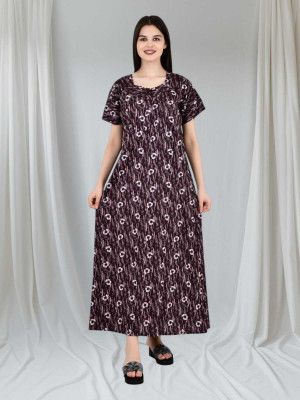 LDHSATI Women Nighty Set(Multicolor)