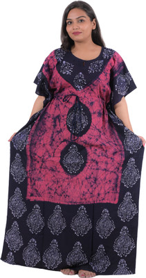 MIAVII CREATION Women Nighty(Red)