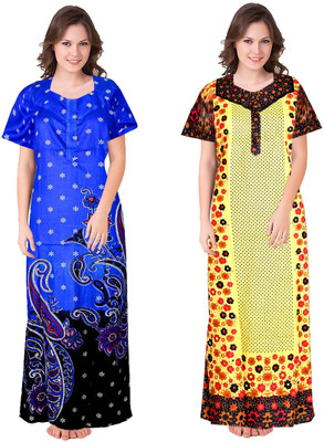 impression Women Nighty(Red)