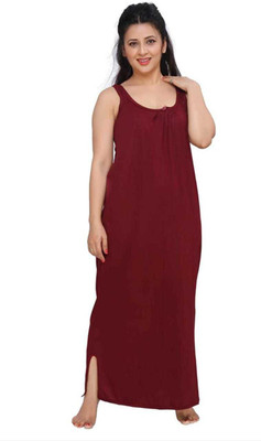 PHFS Women Nighty(Maroon)