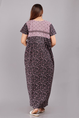 VRSU Women Nightdress(Pink)