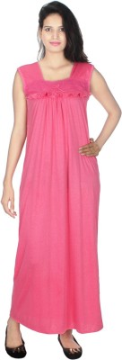 Kanika Women Nighty(Pink)