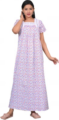 Kripto Katrox Women Nighty(Purple)