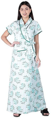 beauty Women Nighty(Green)