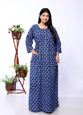 impression Women Nighty(Blue)