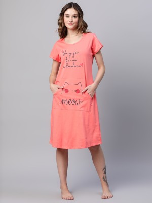 AV2 Women Nightshirts(Orange)