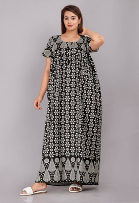 Retail Shopee Women Nighty(Black)